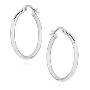 Cercei rotunzi argint Ø25 mm Creole DiAmanti G0098DR-DIA (Argint 925‰ 3 g.)
